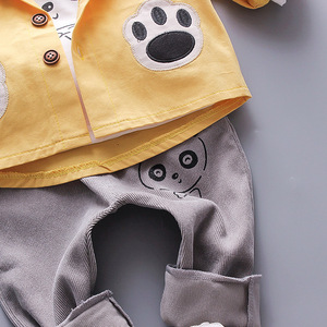 Conjuntos de Ropa para Niños al por Mayor, Estilo de Diseño de Moda, Sudaderas con Capucha y Pantalones Deportivos para Niños, Conjunto de 3 Piezas - Product Image 3