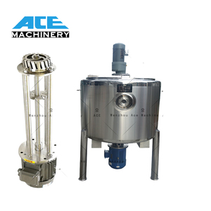 Línea de Producción de Tanques de Mezcla de 1000L para Crema Cosmética, Champú y Jabón Líquido - Product Image 5