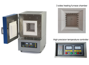<span class=keywords><strong>Horno</strong></span> eléctrico mufla con soporte personalizado de fábrica, 800C, 1100C, 1200C, 1400C, 1700C, 1800C, certificado CE - Product Image 3