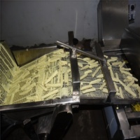Machine à fabriquer des samosas ovales, des hamburgers, des nuggets de poulet, en acier inoxydable, ligne de production, garantie 1 an