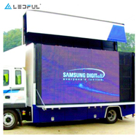 Panneau publicitaire vidéo LED couleur P6 P8 P10 pour remorque, véhicule, camion mobile, écran LED