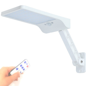 Luz LED Solar con Sensor de movimiento para exteriores, lámpara de calle con Control remoto, impermeable, 56 LED - Product Image 5