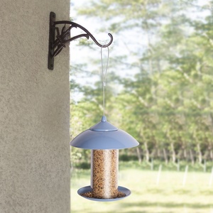 Cross-border Outdoor Hanging Metal Plastic <strong>Bird</strong> <strong>Feeder</strong> Courtyard Garden Automatic Customized China Source Manufacturers 0.85KG - Product Image 3