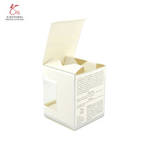 Boîte d'emballage en carton de bougie en papier recyclé Boîte d'emballage cadeau de bougie en papier de carton d'emballage de luxe