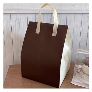 Sacs isothermes portables personnalisables en non-tissé pour livraison de pizzas à emporter avec poignée, sacs fourre-tout isolés en non-tissé pour plats à emporter - Product Image 1
