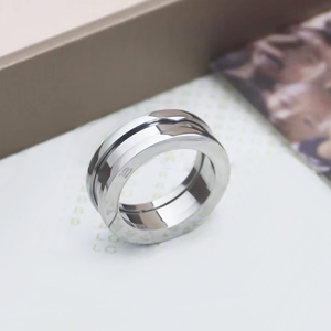 <span class=keywords><strong>Anello</strong></span> di Lusso da Donna con Design Cilindrico e Fascia Sottile, Gioiello di Marca alla Moda, Idea Regalo - Product Image 2