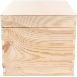 Scatola Portaoggetti Fai-da-Te per Arti e <span class=keywords><strong>Hobby</strong></span> in <span class=keywords><strong>Legno</strong></span> di Pino Personalizzabile con Logo e Colore Tema Fatato Riutilizzabile Decorazione Casa Europa - Product Image 4