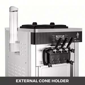 เครื่องทำไอศกรีมโฮมเมดแบบ YKF-8218T เครื่องทำไอศกรีมด้วยตัวเองในเชิงพาณิชย์ - Product Image 3