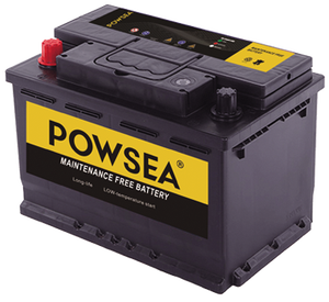 Nouvelle batterie de voiture automobile standard européenne DIN74MF 12V 74Ah 600A 16kg Garantie de 12 mois 270x175x190mm - Product Image 1