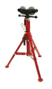 ขาตั้งท่อพับได้ E-work 1109c แบบมีล้อเลื่อน สำหรับงานอุตสาหกรรม ระดับมืออาชีพ พกพาสะดวก ผลิตจากเหล็ก A3 รองรับท่อขนาด 12 นิ้ว รับน้ำหนักได้ 1134 กก./2500 ปอนด์ - Product Image 5