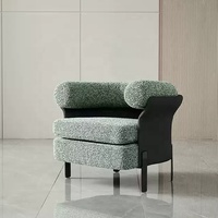 Wohnzimmer Freizeit-Stoffsessel - Weich, Komfortabel, Modernes Design für Hotel, Schlafzimmer & Apartment-Nutzung