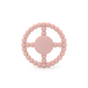 Anneau de <span class=keywords><strong>dentition</strong></span> en Silicone pour bébé, 100% de qualité alimentaire, <span class=keywords><strong>jouet</strong></span> à mâcher <span class=keywords><strong>vibrant</strong></span>, 100% sans BPA - Product Image 5