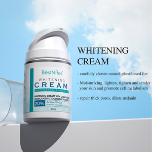 Crema compleja para blanquear la piel de etiqueta privada, crema blanqueadora facial y corporal con corrector de colágeno para la cara - Product Image 5