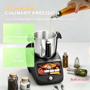 <span class=keywords><strong>Robot</strong></span> culinaire OEM 1800W 4,5L en acier inoxydable, 10+ vitesses, mixeur contrôlé par application <span class=keywords><strong>pour</strong></span> soupes, smoothies, milkshakes - Usage domestique - Product Image 4