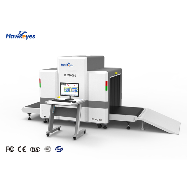 Havvkeyes RJX10080 Stainless Steel Airport Train Station Subway AI Security Xray Scanner Baggage Checking X-ray Machine