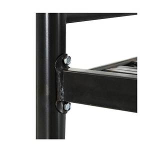 <span class=keywords><strong>Sommier</strong></span> à plateforme en fer robuste et silencieux avec rangement, style industriel moderne pour appartement et chambre d'amis - Product Image 4