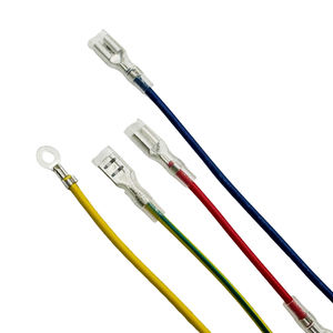 Produsen custom harnes kabel kipas listrik engin sepeda motor kawat harness untuk Dia3.2 bulat kabel Terminal - Product Image 2