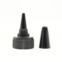 Buse de fermeture à bec 20mm 24mm 28mm personnalisée, couvercle à vis en plastique, bouchon de bouteille de sauce