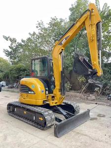 Miniexcavadora CAT 303.5CR Usada, Excavadora de Orugas de 3.5 Toneladas, Excavadora Hidráulica Compacta con Motor, Caja de Cambios y Engranajes para Construcción - Product Image 4