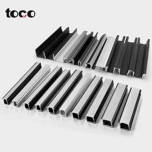 Custom <span class=keywords><strong>LED</strong></span> in lega di alluminio <span class=keywords><strong>profilo</strong></span> luce <span class=keywords><strong>incasso</strong></span> canale diffusore anodizzazione <span class=keywords><strong>soffitto</strong></span> cartongesso bianco nero 1m 2m 3m lunghezze - Product Image 1