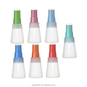 Manufacturer Cheap in Stock Oil <b>Bottle</b> <b>Brush</b> Barbecue Cooking Baking Pancake Bbq Tools Kitchen Accessories Silicone <b>Brush</b> - Product Image 3
