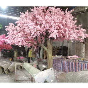 Arbre de <span class=keywords><strong>cerisier</strong></span> <span class=keywords><strong>rouge</strong></span> en soie japonaise d'intérieur pour centre commercial, décoration de restaurant, arbre de <span class=keywords><strong>cerisier</strong></span> artificiel pour événements, maison - Product Image 4