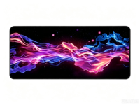 Tapis de souris XXL sur mesure pour le gaming et le travail, avec design carré antidérapant, en stock