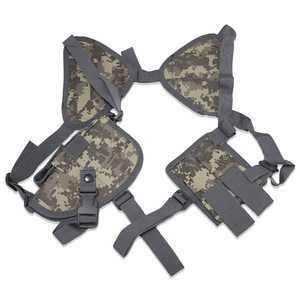 DF909 CP Harnais tactique camouflage dissimulé sous les aisselles avec double sangle d'épaule pour équipement de jeu de rôle extérieur, wargame et cosplay - Product Image 4