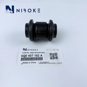 Niboke 6Q0407182A Auto Peças OE 6Q0407151 Bucha do Braço de Controle Inferior Frontal para VW FOX LUPO GOLF IV Variante - Product Image 3