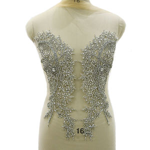 WDP-475 ชุดเดรสปักลายดอกไม้ 3 มิติ ประดับลูกปัด สำหรับงานพรอมและงานปาร์ตี้ รุ่นใหม่ล่าสุด - Product Image 1