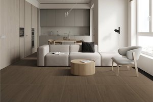 Cao Cấp 600X600Mm Hạt Gỗ Gạch Gốm Matte Kết Thúc Trong Nhà Sàn Chống Trượt Gỗ Nhìn Sứ Gạch - Product Image 5