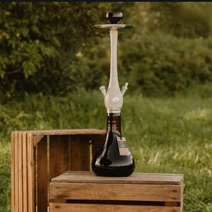 Nouvelle couleur de luxe Style <span class=keywords><strong>Wookah</strong></span> en Stock usine vente acier inoxydable bois narguilé cliquez Type Premium Deluxe Shisha narguilé - Product Image 6