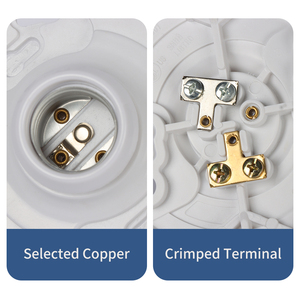 Portalámparas E26 de Rosca, 660W, Material de Baquelita de Alta Calidad, Resistente a la Corrosión, Certificado por <span class=keywords><strong>Aota</strong></span>, 250V, 1 Año de Garantía, Seguro - Product Image 5