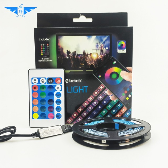 One Sale 5V USB RGB Addressable Full Color IP65 Led Strip Light Kit for Outdoor and Indoor