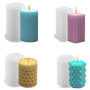 Bán Buôn Cột Nến Silicone Khuôn Nến Khuôn DIY Handmade Hương Liệu Nến Đồ Trang Trí Xà Phòng Thủ Công Mỹ Nghệ <span class=keywords><strong>L</strong></span>àm Công Cụ - Product Image 4