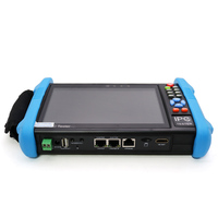 رائج جديد متعدد الوظائف 7 بوصة IPS شاشة تعمل باللمس 4K H.265 ، كامل 4K hd Ipc كاميرا Cctv اختبار زائد
