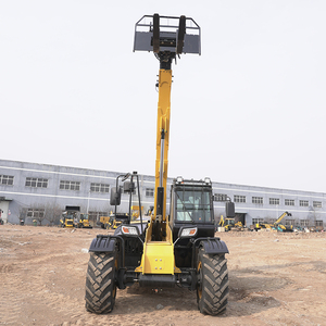 고르지 않은 옥외 건설 지형을 태클하는 4WD 텔레스코픽 지게차 - Product Image 4