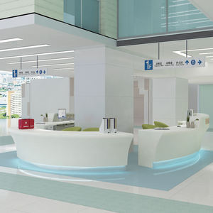 Medical Nursing Hospital Emergency Room European Style Wood Hospital Reception <b>Desk</b> Counter - Product Image 4
