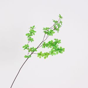Rama de árbol artificial Dream Castle de 85 cm, de plástico y seda, con follaje verde, para decoración de bodas y hogar. - Product Image 1