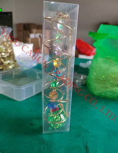 Bola de Cristal Decorativa con Cola en Espiral Estilo Art Deco, Atrapasueños para Ventana Interior/Exterior, Decoración del Hogar - Product Image 6