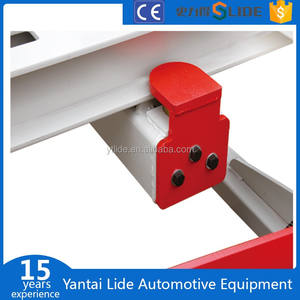 Machine de redressage de châssis SLD pour réparation de carrosserie automobile avec plateforme large et poulies inférieures - Product Image 3