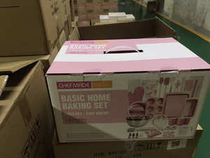 I nuovi arrivi dello Chef hanno realizzato 25 pezzi Set base da forno per <span class=keywords><strong>la</strong></span> casa accessori per torte per pasticcere Cokkie Cutter antiaderente kit da cucina - Product Image 2