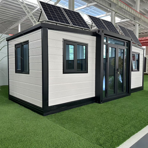 Casa Solare Espandibile Sostenibile da 3 Metri, Cabina Modulare Autonoma, Casa Prefabbricata Ecologica, Hub Energetico Mobile - Product Image 1