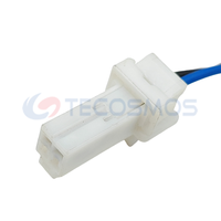 Connecteur de rétroviseur de voiture, connecteur de contact en cuivre, boîtier en nylon ABS pour Infiniti, 2 broches femelle CT2-0483M