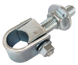 Charnière de portail réglable en acier robuste avec écrou - Product Image 1