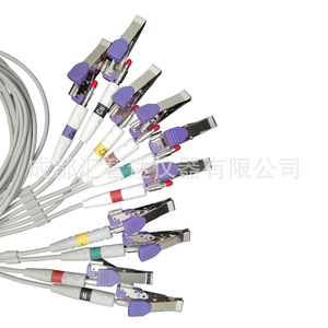 Huizhida Animal ECG <b>Clip</b> Purple Multifunctional Metal Pet Monitoring Accessory - Product Image 3