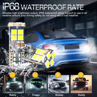 Auto-Innen leuchten T10 3030 12SMD 168 194 LED-Lampe 6000K Weiß W5W LED-Auto lampe 12V für das Styling der Autos eiten glühbirne