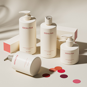 Tùy Chỉnh Màu Đen Và Vàng Mờ Chai Dầu Gội Container 300Ml 450Ml 500Ml 650Ml Rỗng Cơ Thể Rửa Lotion Chai - Product Image 2