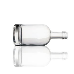 Botella de vidrio de Alcohol de licor transparente 100mL 200ml 350ml 500ml Vino Whisky Vino Vodka <span class=keywords><strong>Gin</strong></span> Ron Bebidas Botella de vidrio con tapón de rosca - Product Image 3