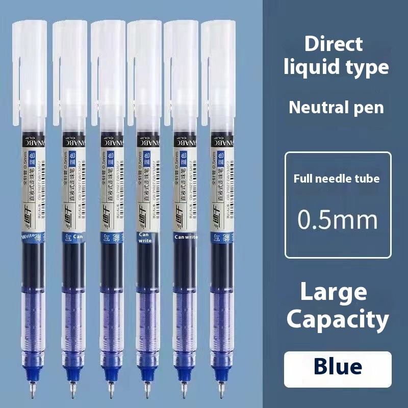 Azul líquido recto uno